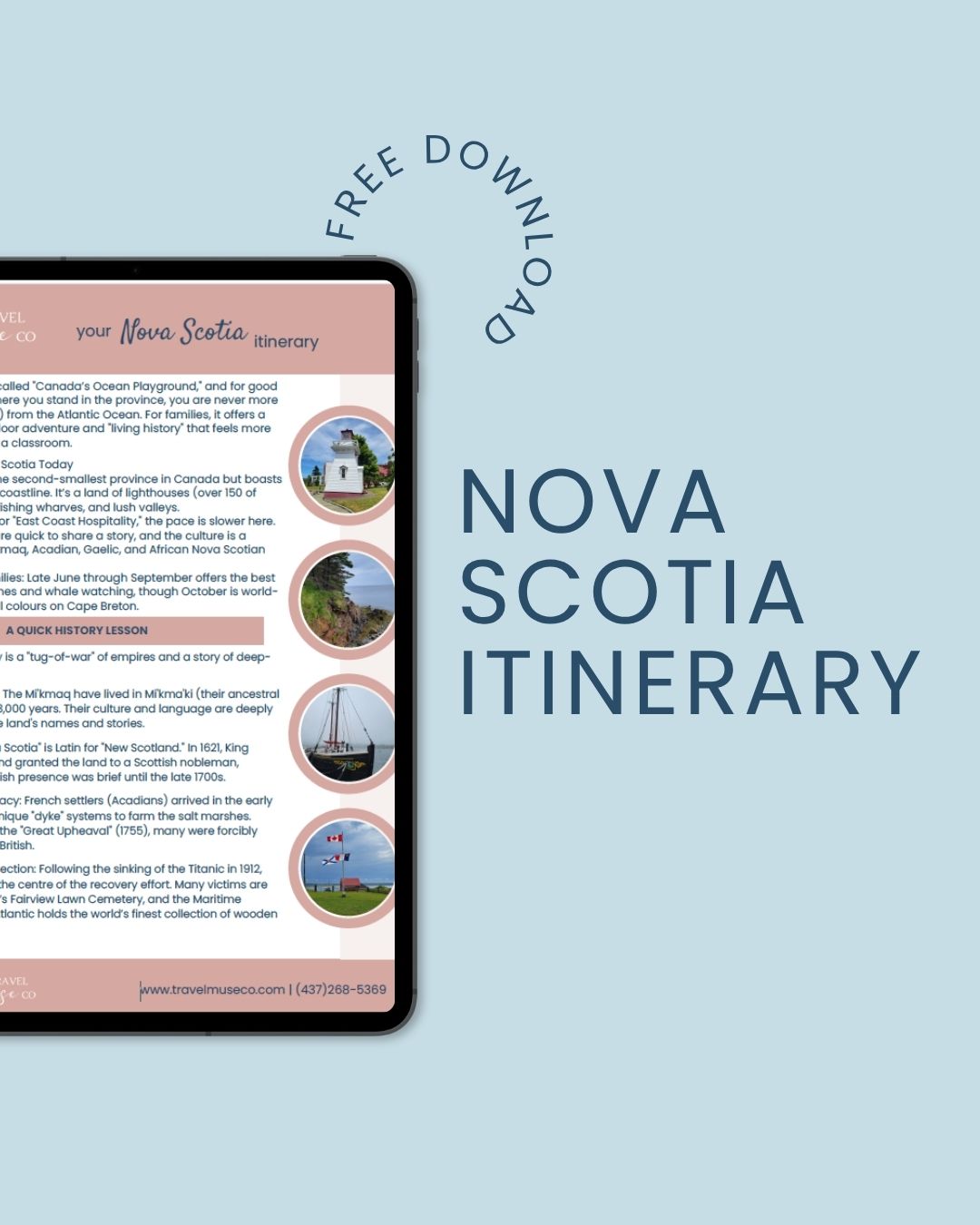 nova scotia itinerary